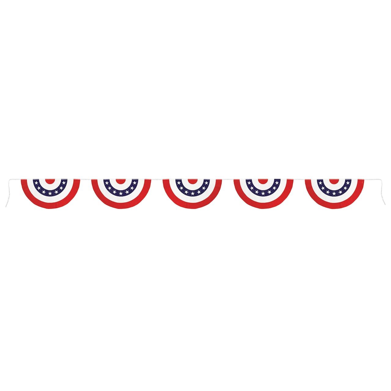 Beistle 11" x 12ft. Patriotic Bunting Banners, 2ct.